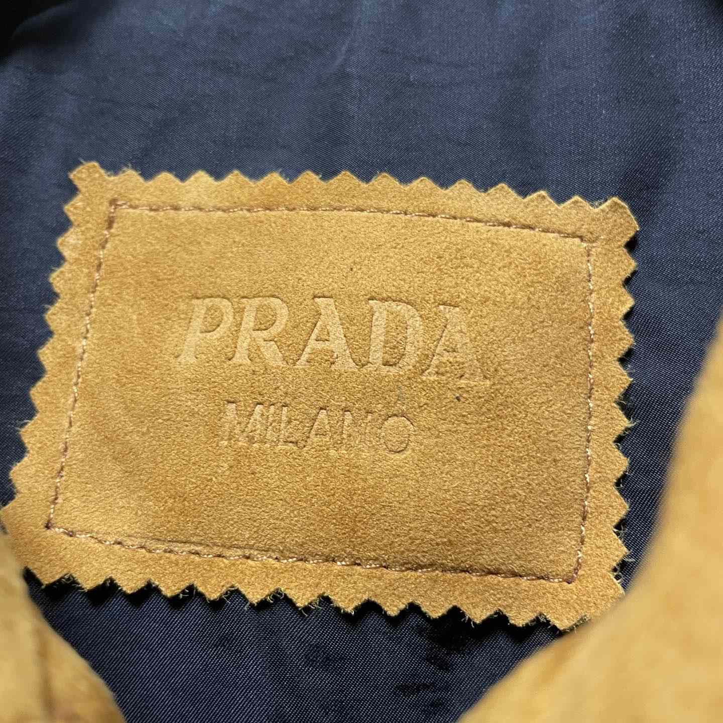 Prada Suede Bomber Jacket - 