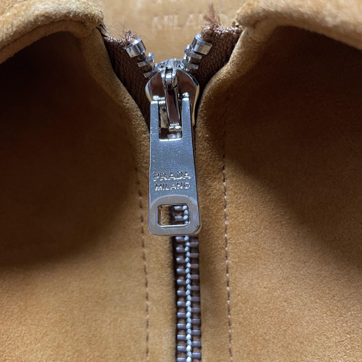 Prada Suede Bomber Jacket - 
