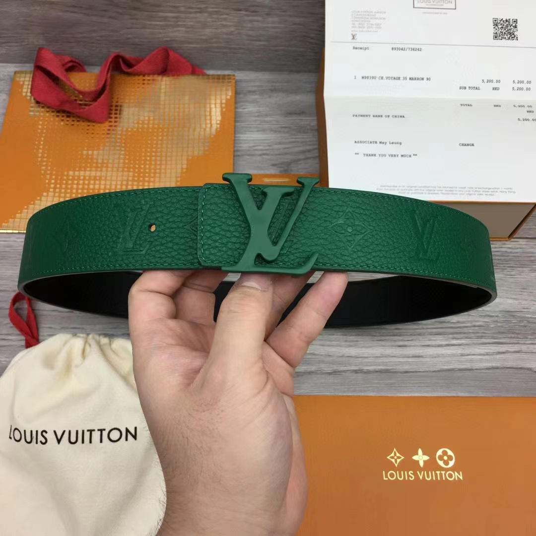 Louis Vuitton LV Shape 40MM Reversible Belt - DesignerGu