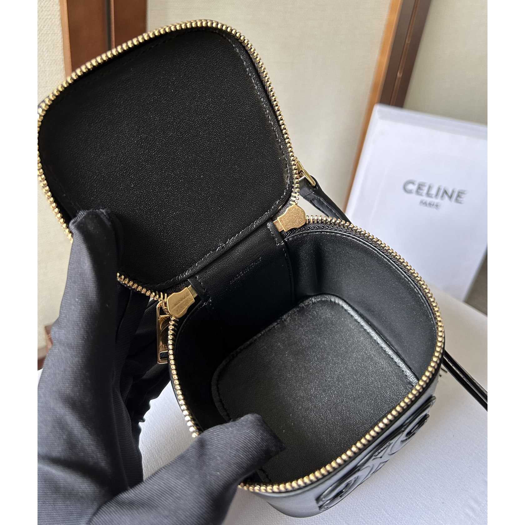 Celine Mini Vanity Case In Smooth Calfskin - 