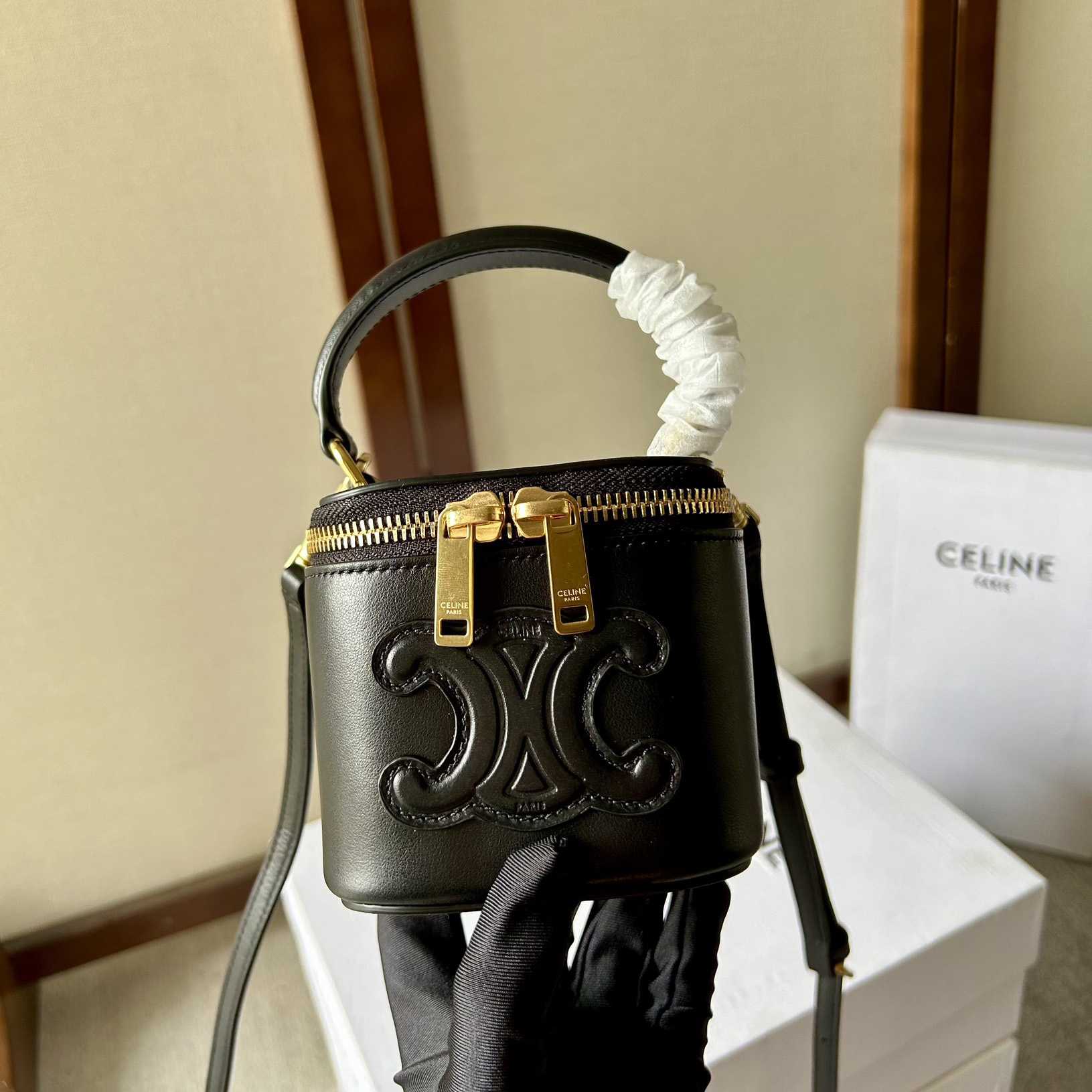 Celine Mini Vanity Case In Smooth Calfskin - 