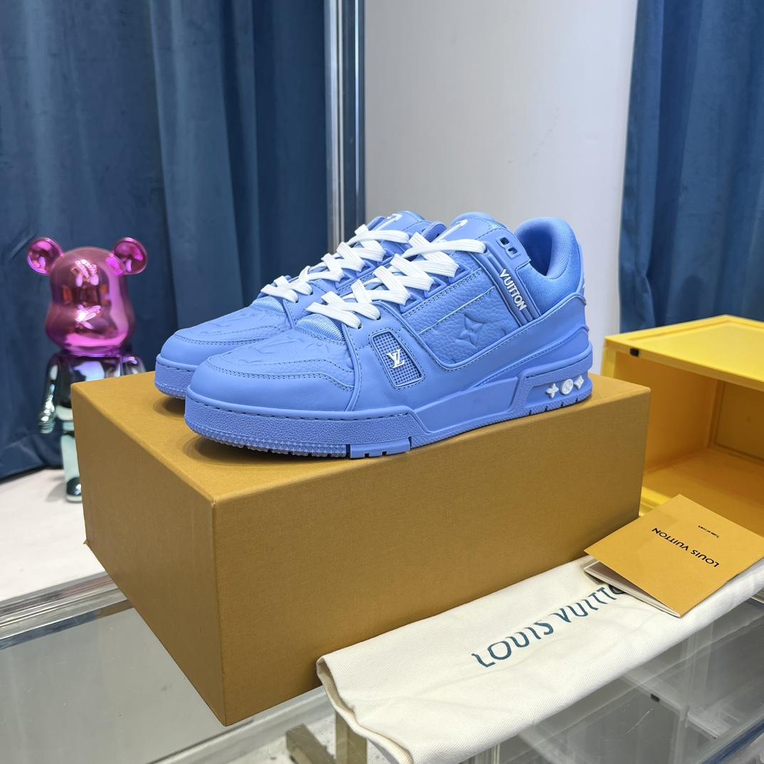 Louis Vuitton Trainer Sneaker (Upon UK Size) - DesignerGu