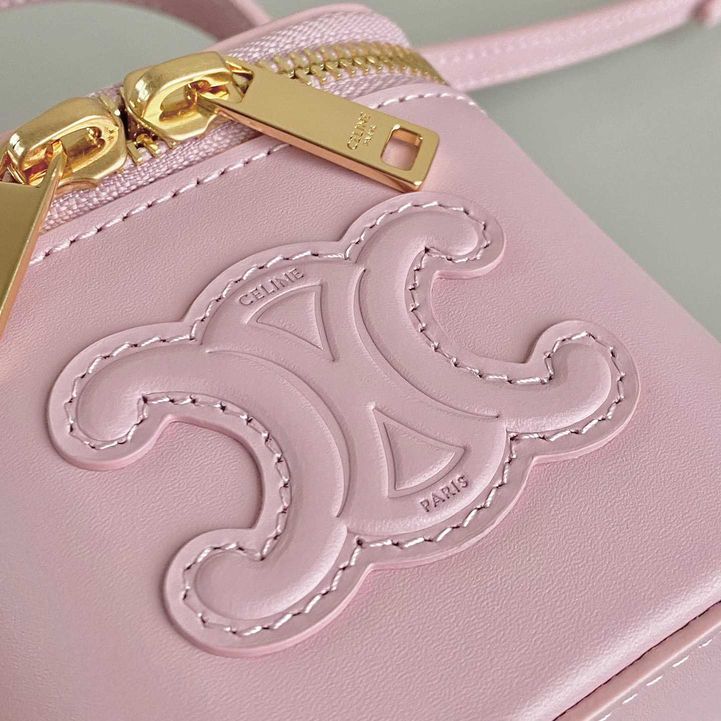 Celine Mini Vanity Case In Smooth Calfskin - 