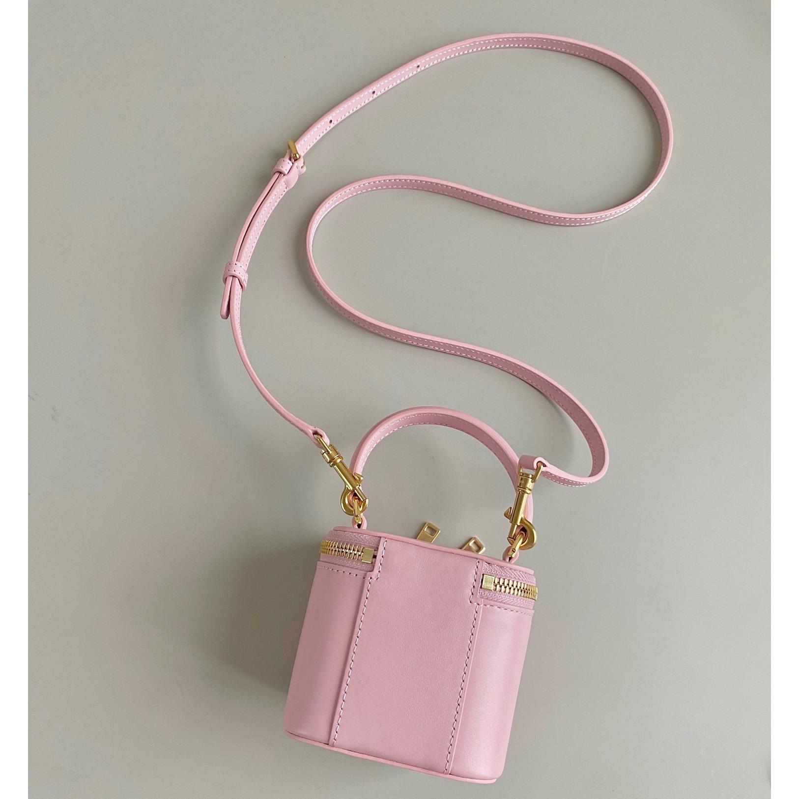 Celine Mini Vanity Case In Smooth Calfskin - 