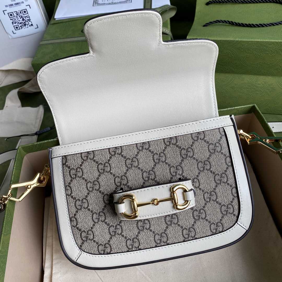 Gucci Horsebit 1955 Mini Bag(20.5-14-5cm)   - 