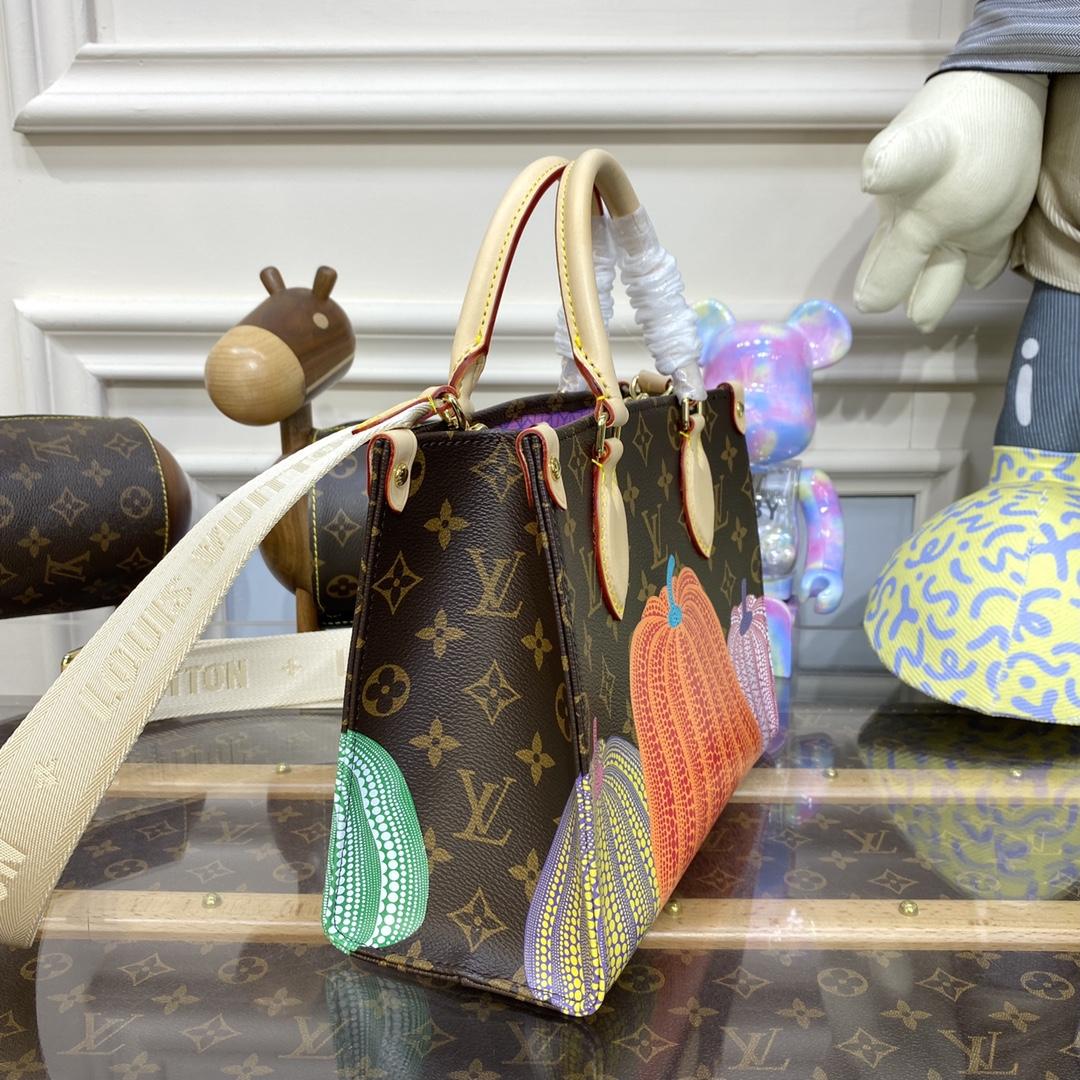 Louis Vuitton LV x YK OnTheGo PM (25*19*11.5cm) M46467 - 
