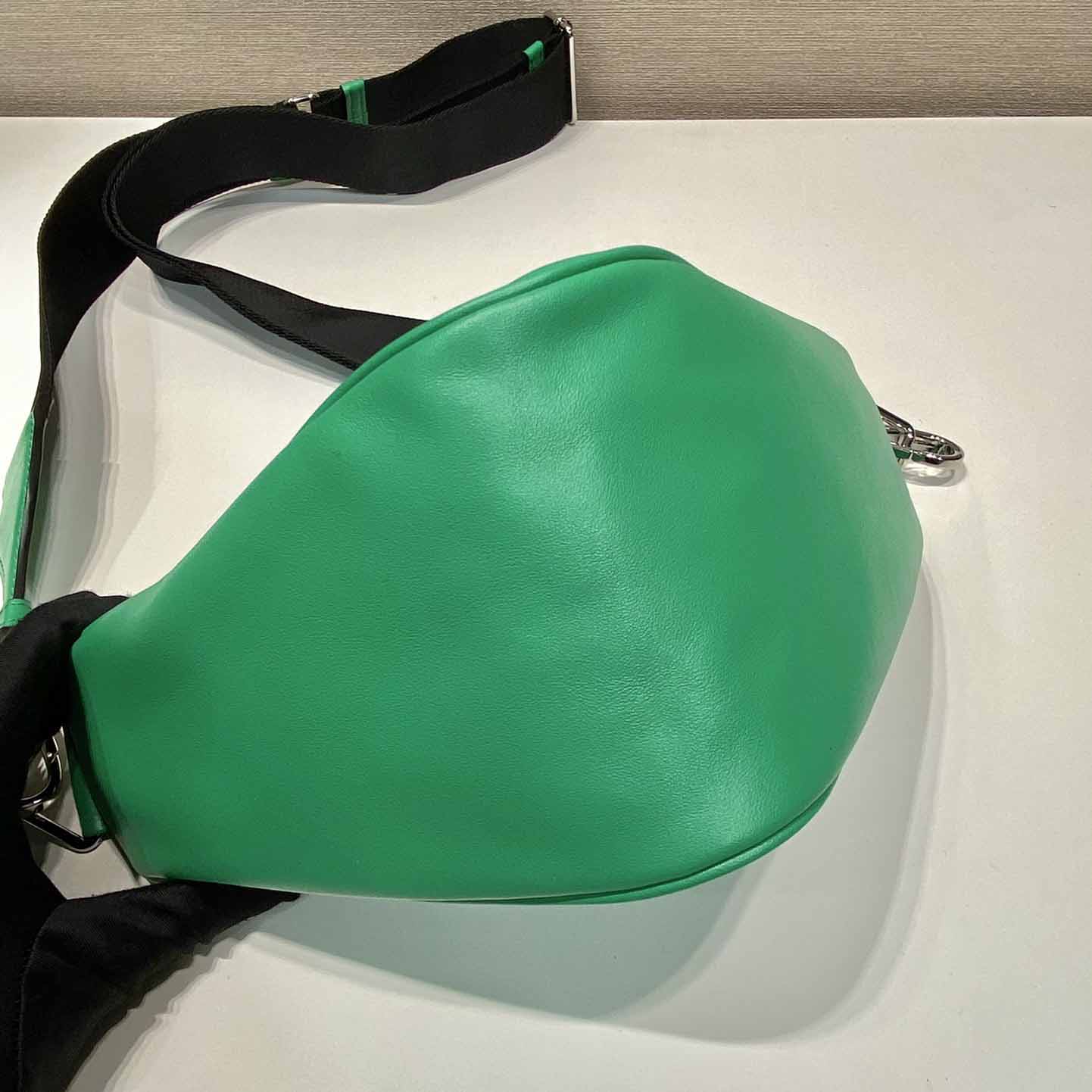 Prada Triangle Leather Bag - 