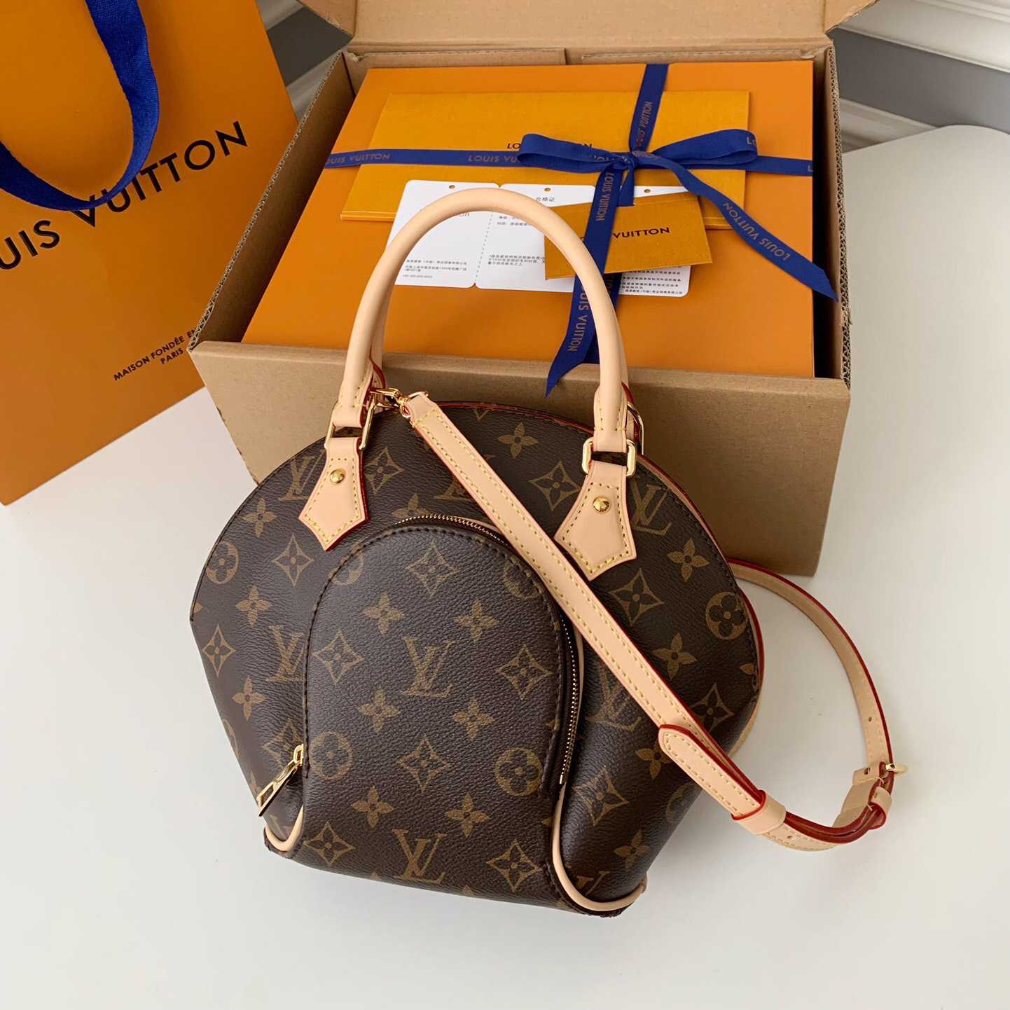 Louis Vuitton Ellipse PM Monogram  (28*21*8cm)   M46196 - 