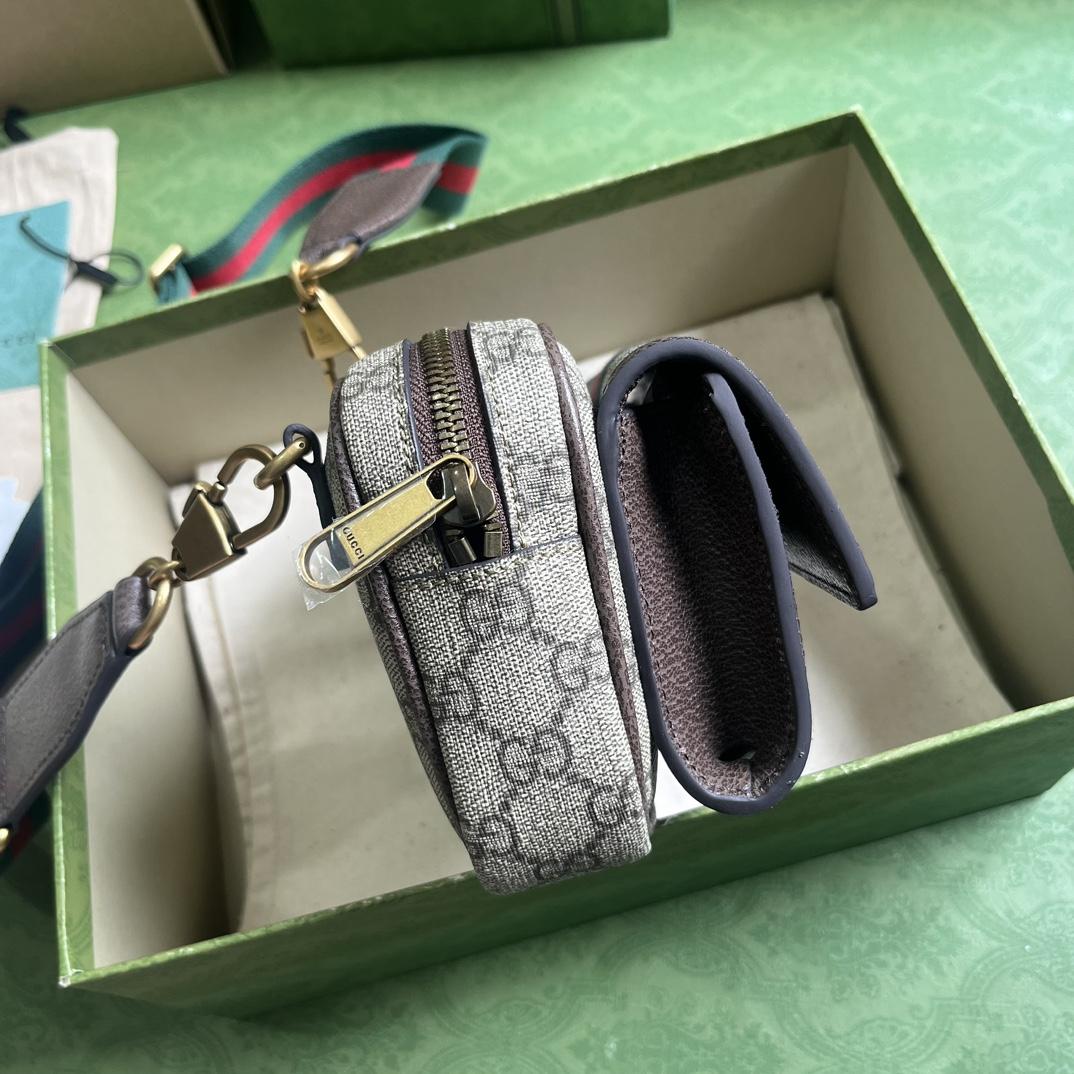 Gucci Ophidia GG Mini Bag(20-12.5-9cm)    - 