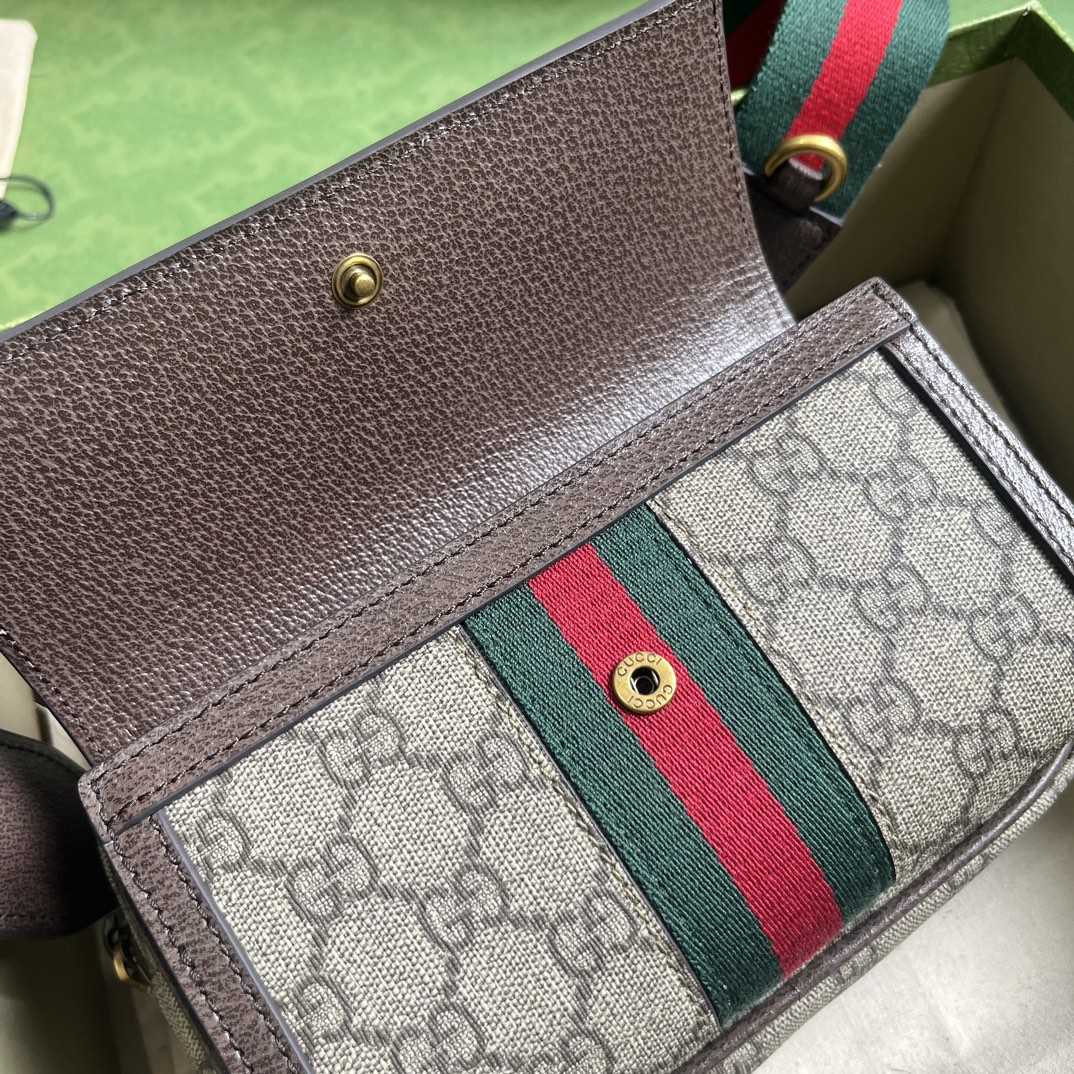 Gucci Ophidia GG Mini Bag(20-12.5-9cm)    - 
