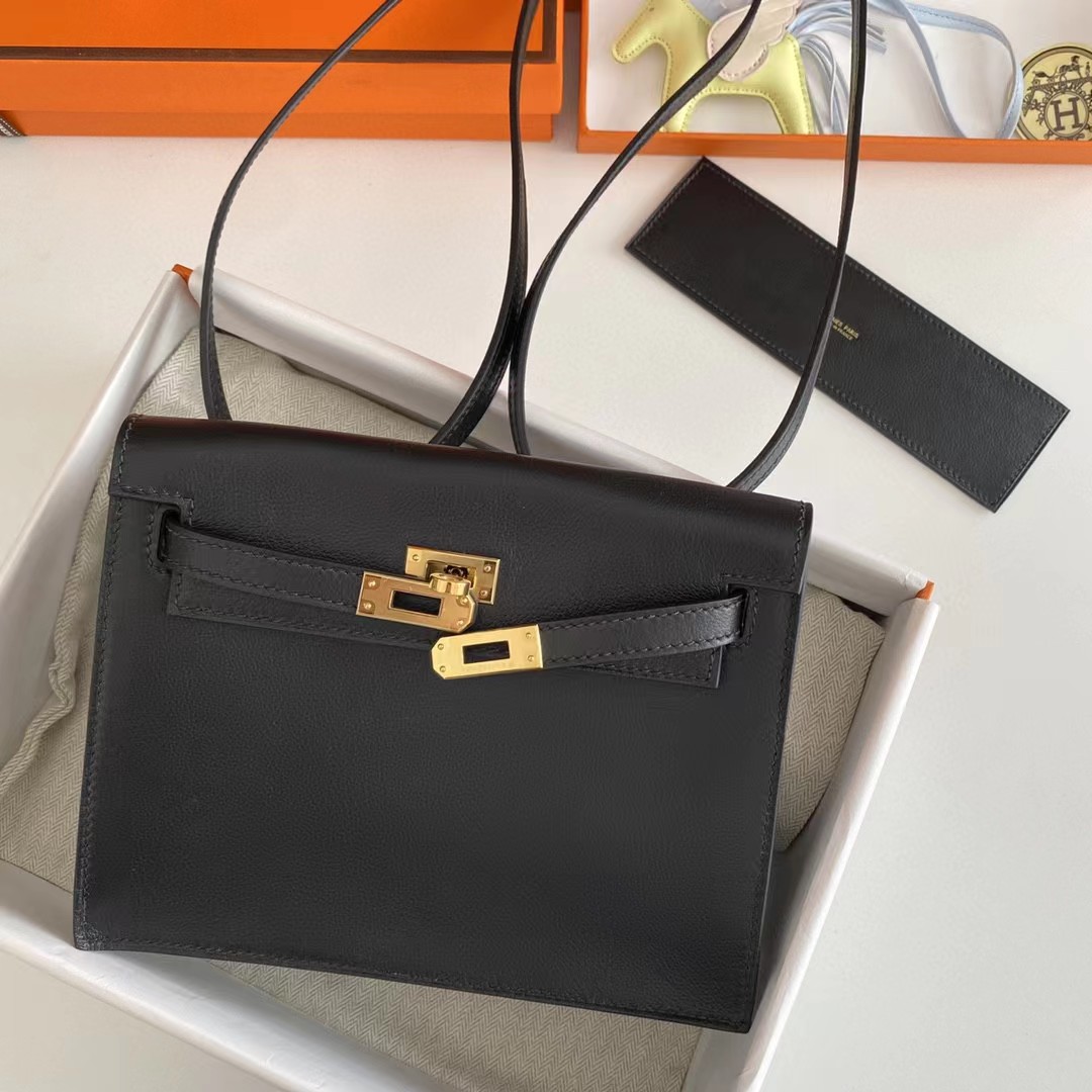 Hermes Kelly Mini Women Handbag(22-17-4cm ) - 