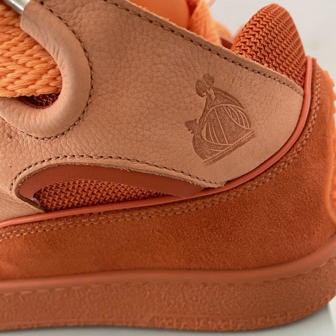 Lanvin Leather Curb Sneakers - 