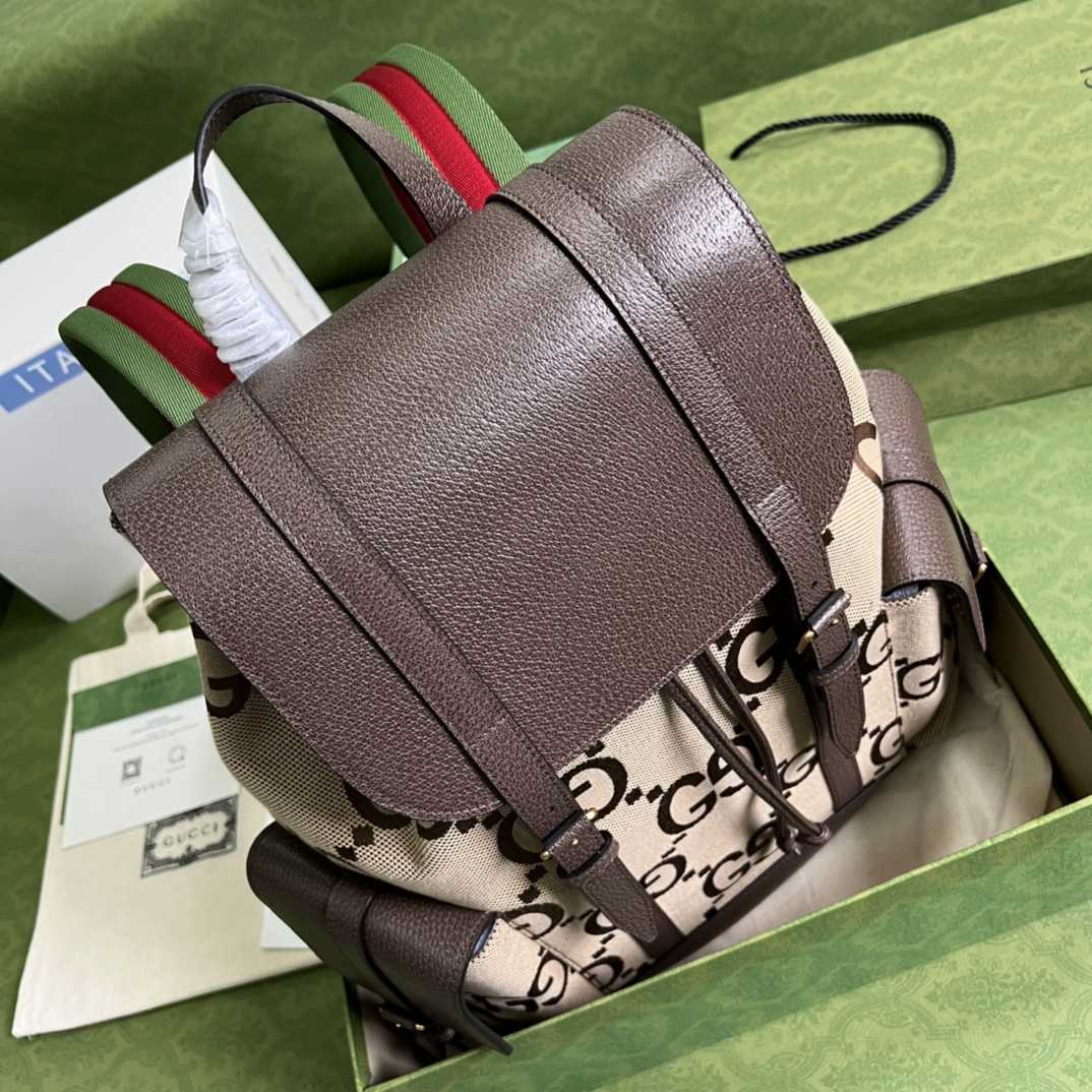 Gucci Jumbo GG Backpack(34*42*16cm) - 