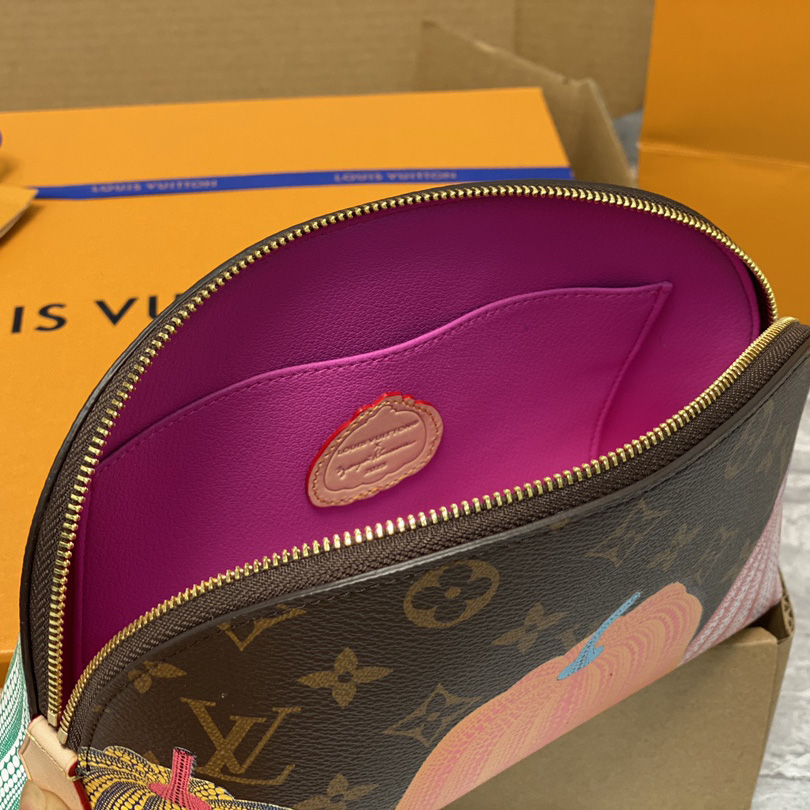 Louis Vuitton LV x YK Cosmetic Pouch (24×17×6 cm)        M46472 - 