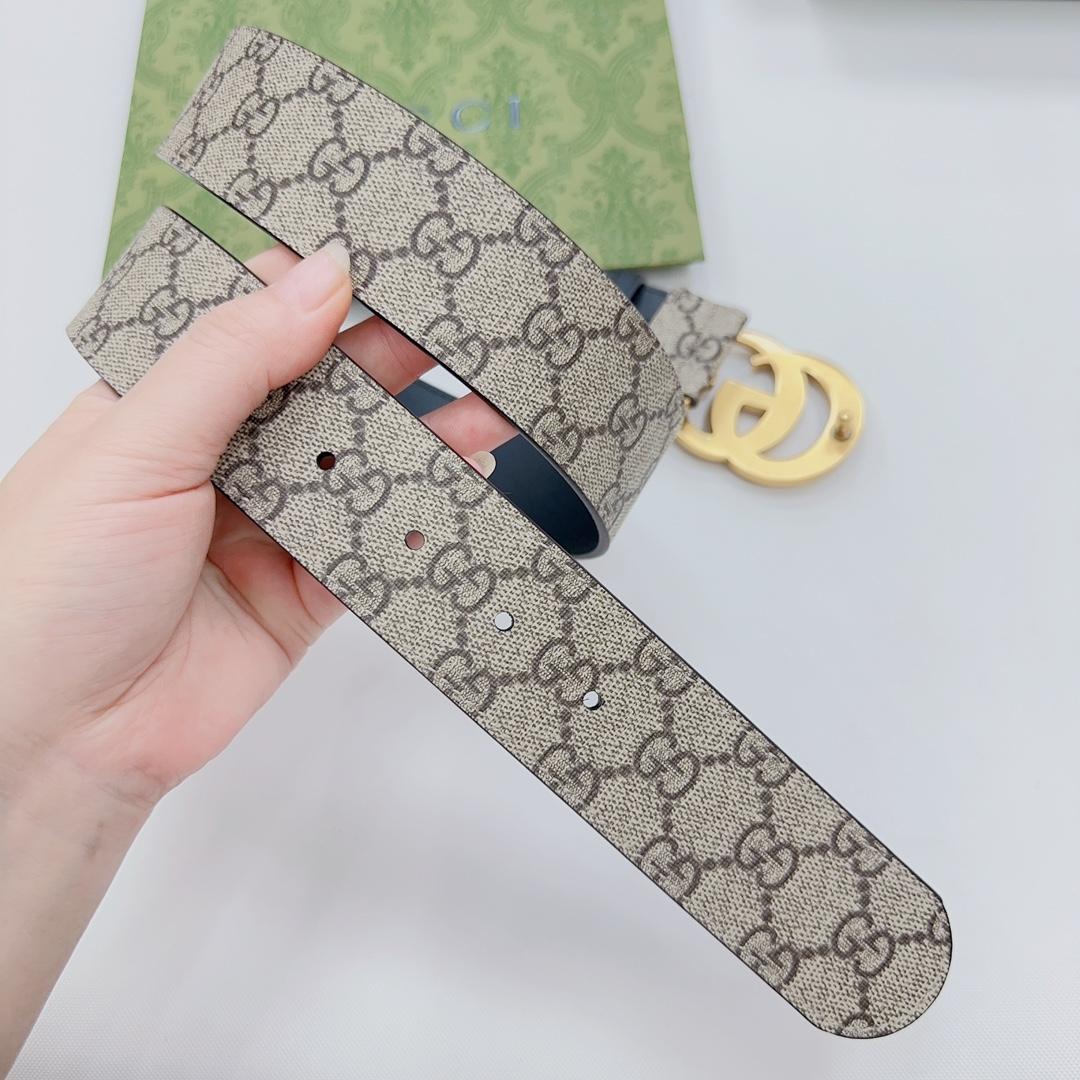 Gucci GG Marmont Reversible Belt - 