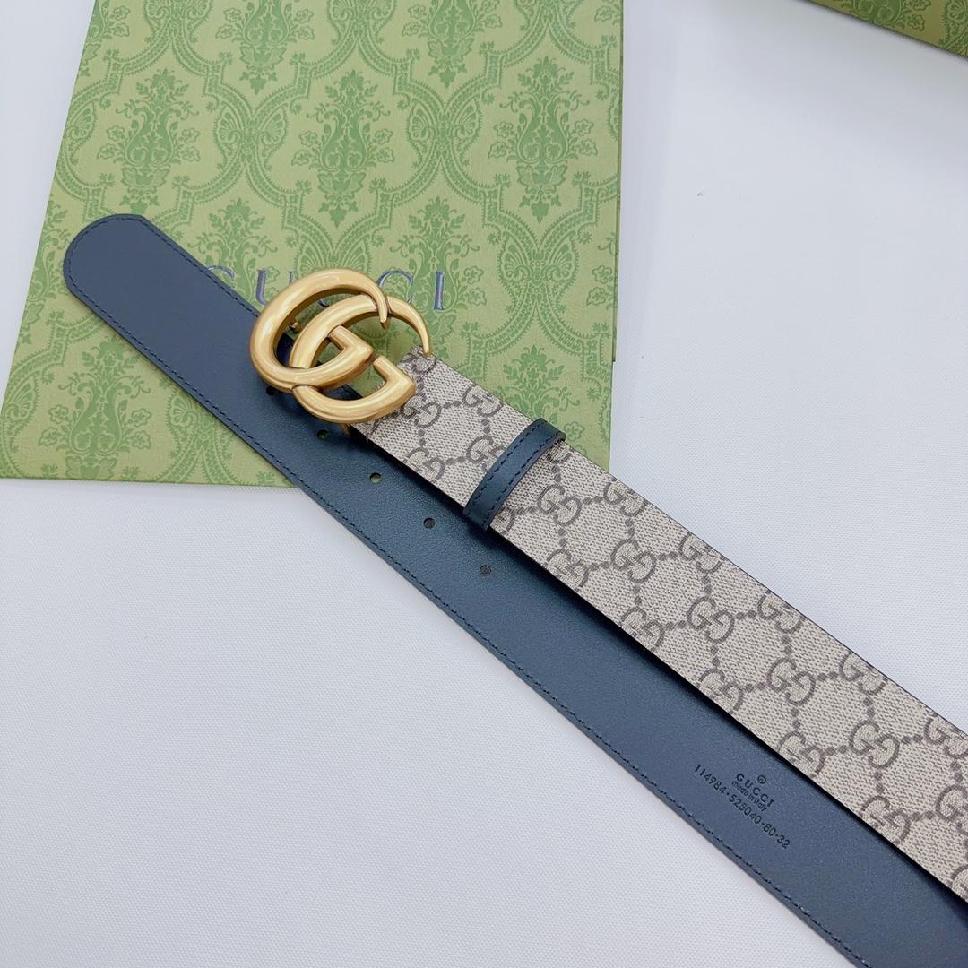 Gucci GG Marmont Reversible Belt - 