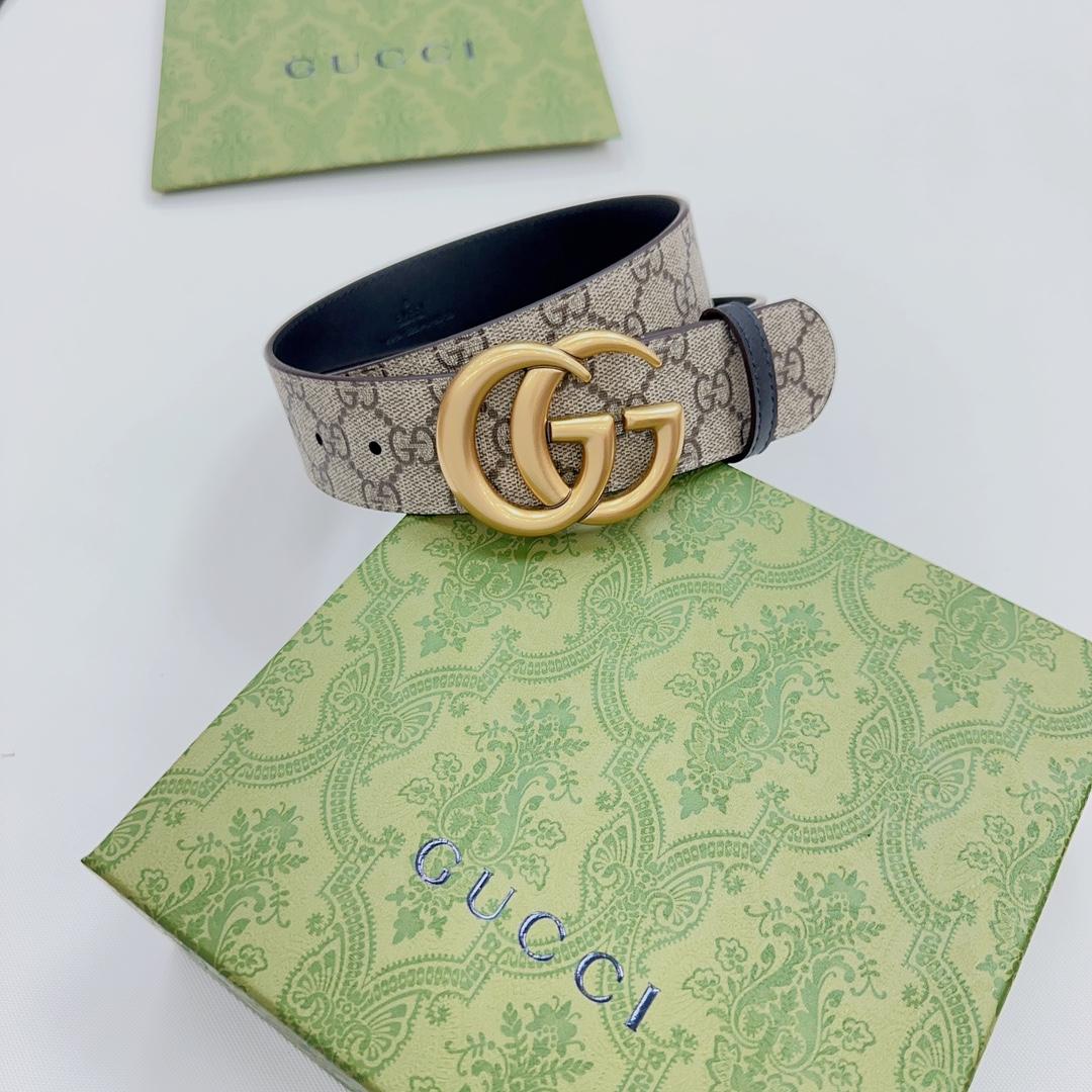 Gucci GG Marmont Reversible Belt - 