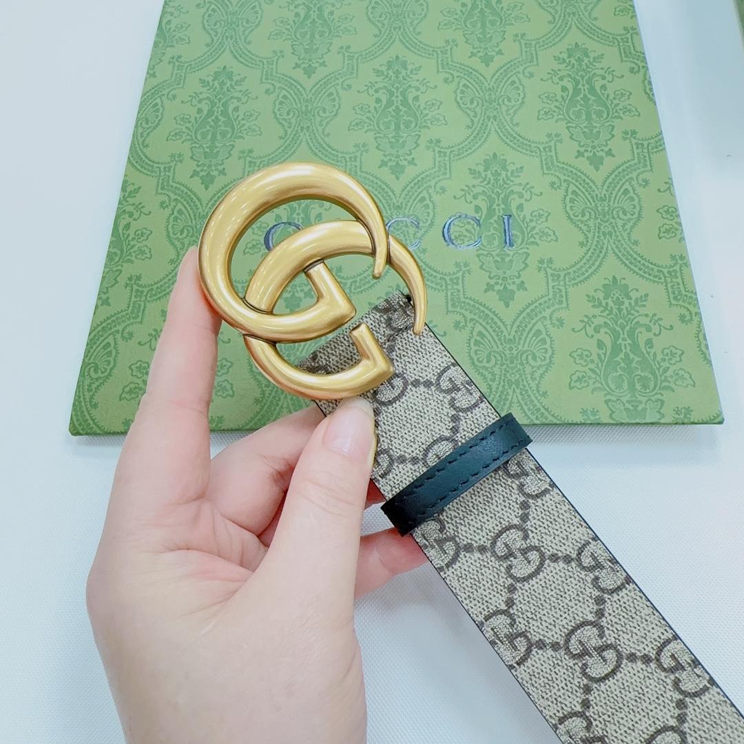 Gucci GG Marmont Reversible Belt - 