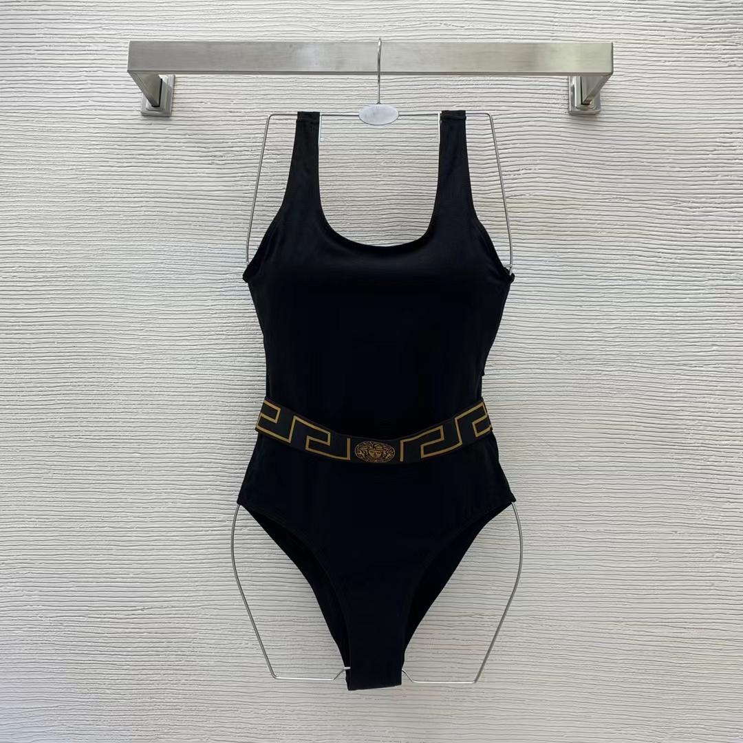 Versace Greca One-Piece Swimsuit - DesignerGu