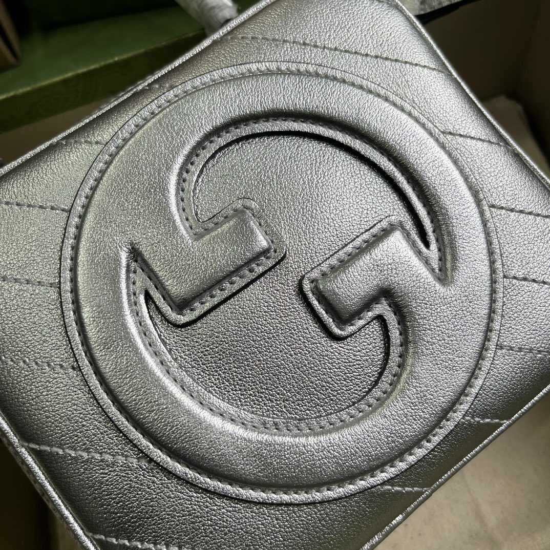 Gucci Blondie Top Handle Bag (17-15-9cm) - 
