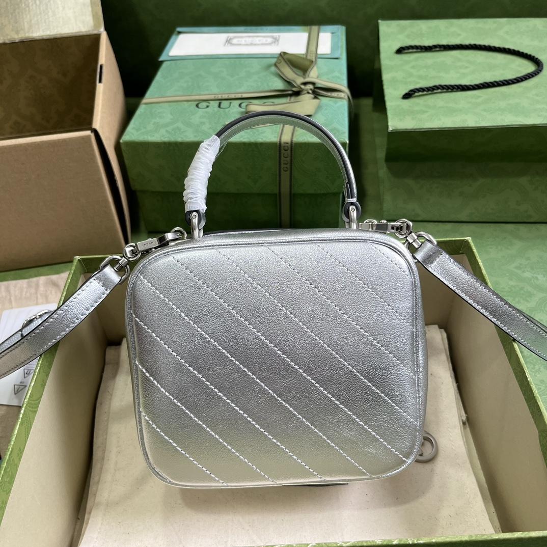 Gucci Blondie Top Handle Bag (17-15-9cm) - 