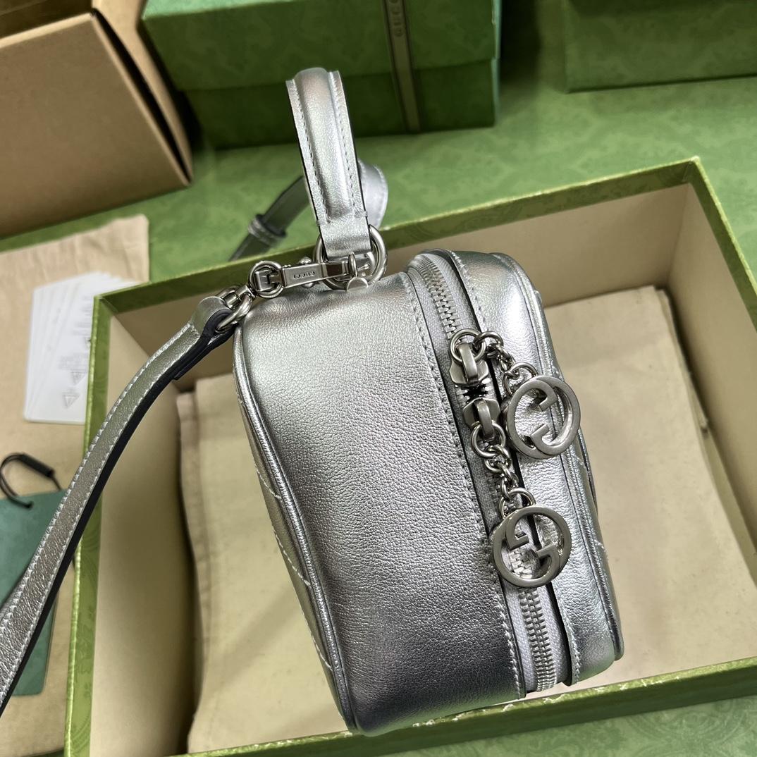 Gucci Blondie Top Handle Bag (17-15-9cm) - 