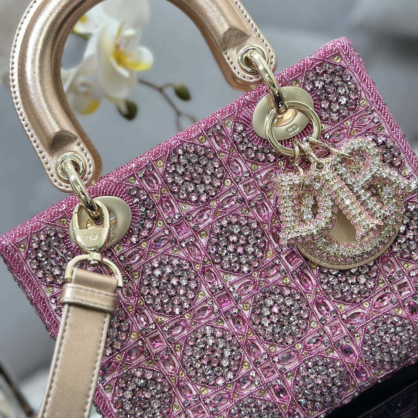 Dior Mini Lady Dior Bag - DesignerGu