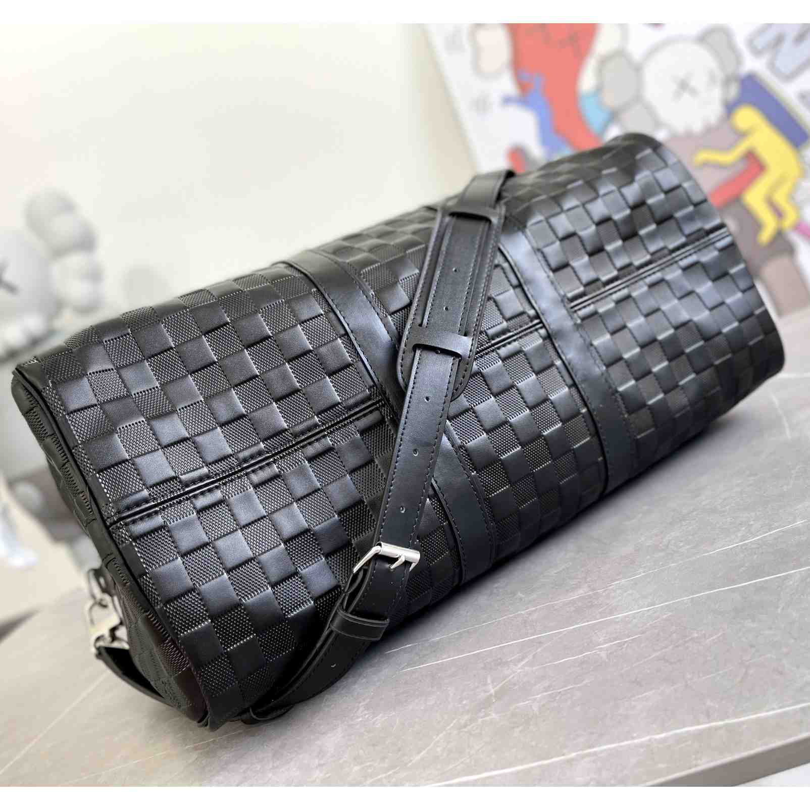 Louis Vuitton Keepall Bandoulière 50 Black    N41145 - 