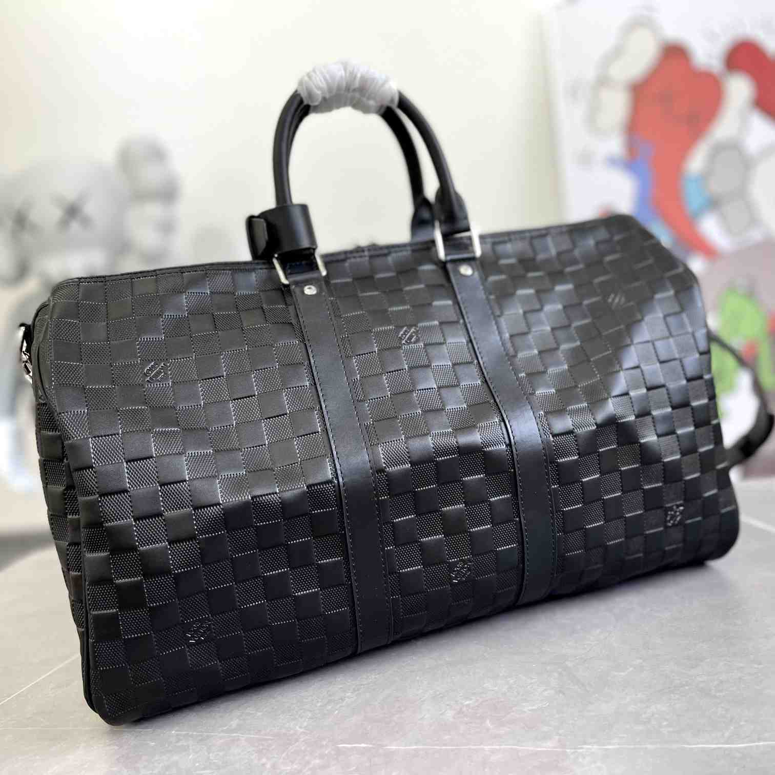 Louis Vuitton Keepall Bandoulière 50 Black    N41145 - 