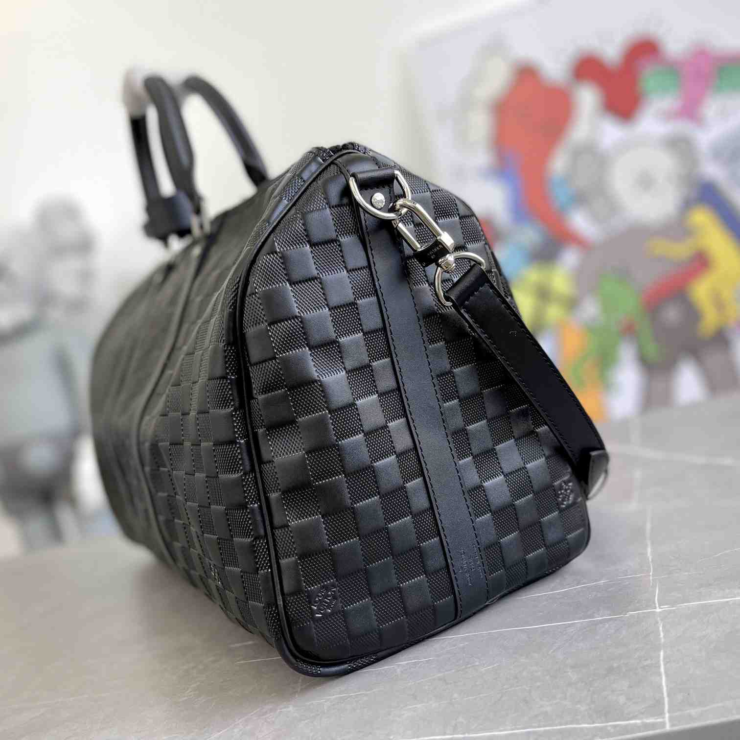 Louis Vuitton Keepall Bandoulière 50 Black    N41145 - 
