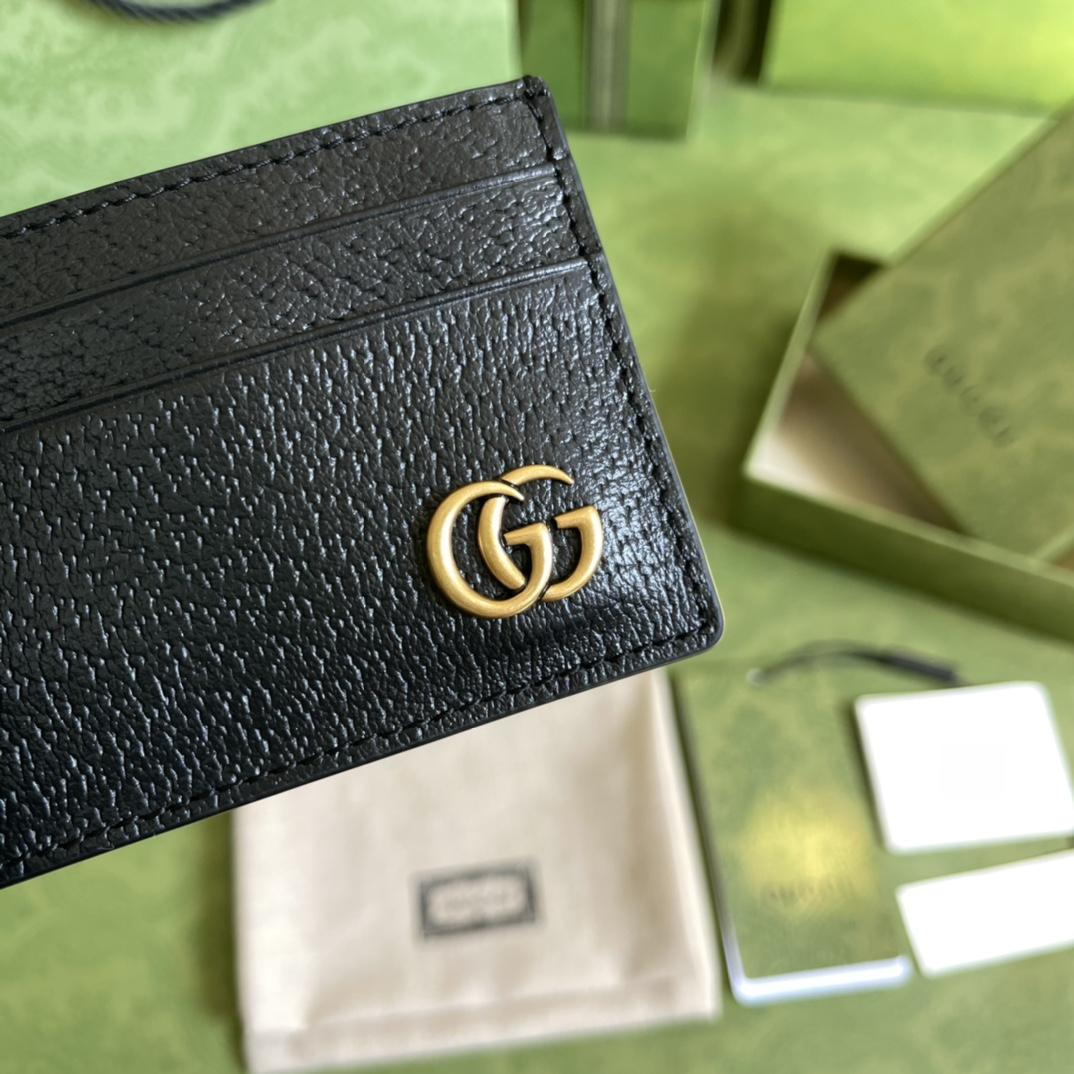 Gucci GG Marmont Leather Money Clip  (10-7CM) - 