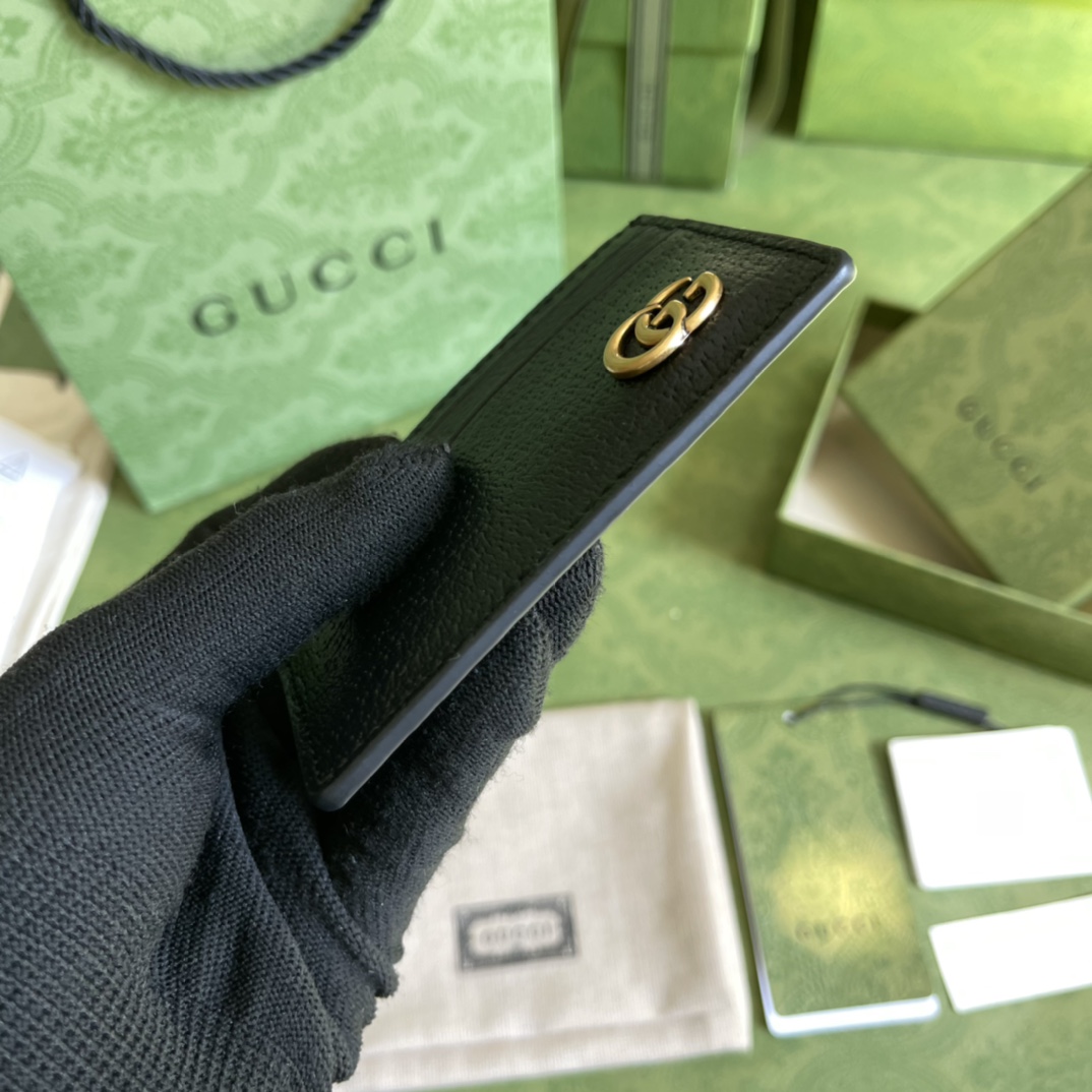Gucci GG Marmont Leather Money Clip  (10-7CM) - 