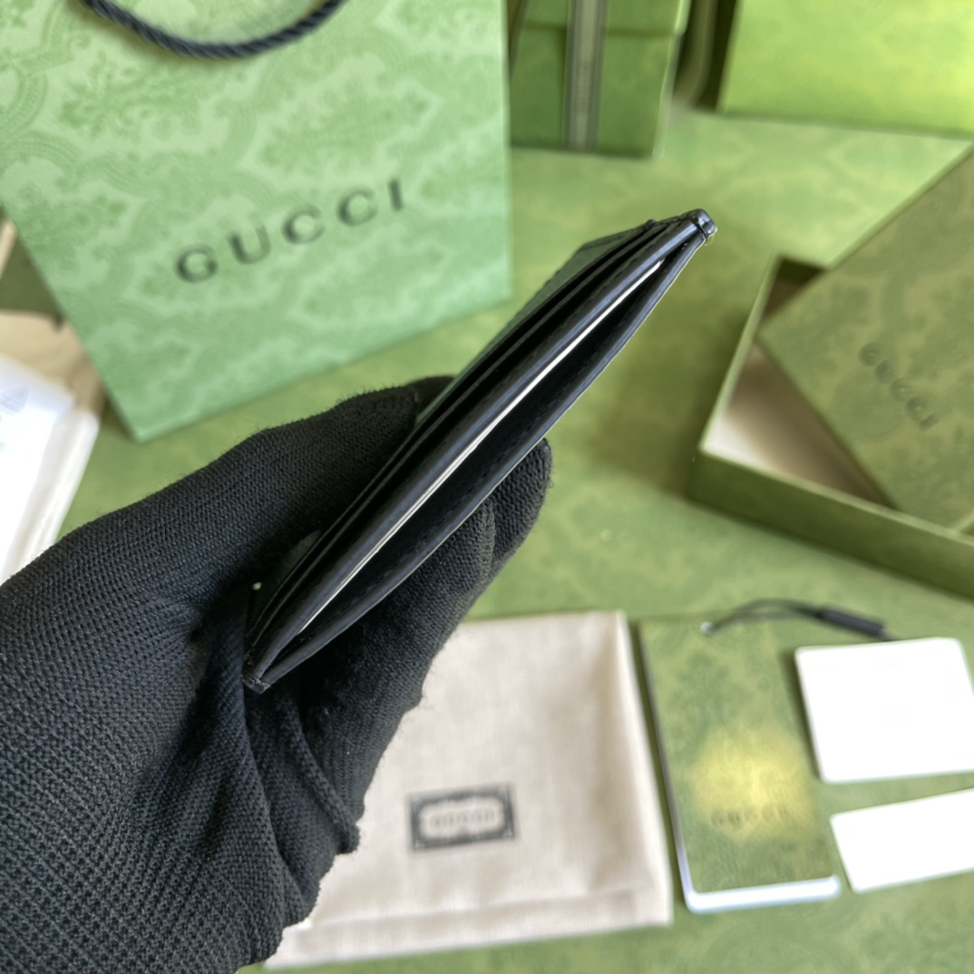 Gucci GG Marmont Leather Money Clip  (10-7CM) - 