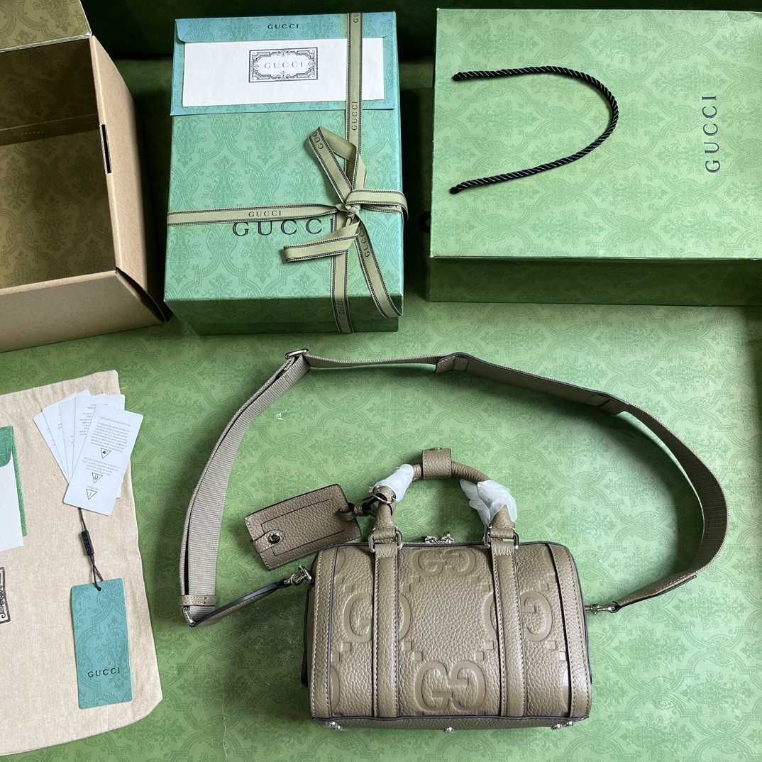 Gucci Jumbo GG Mini Duffle Bag (22-15-12.5cm) - 