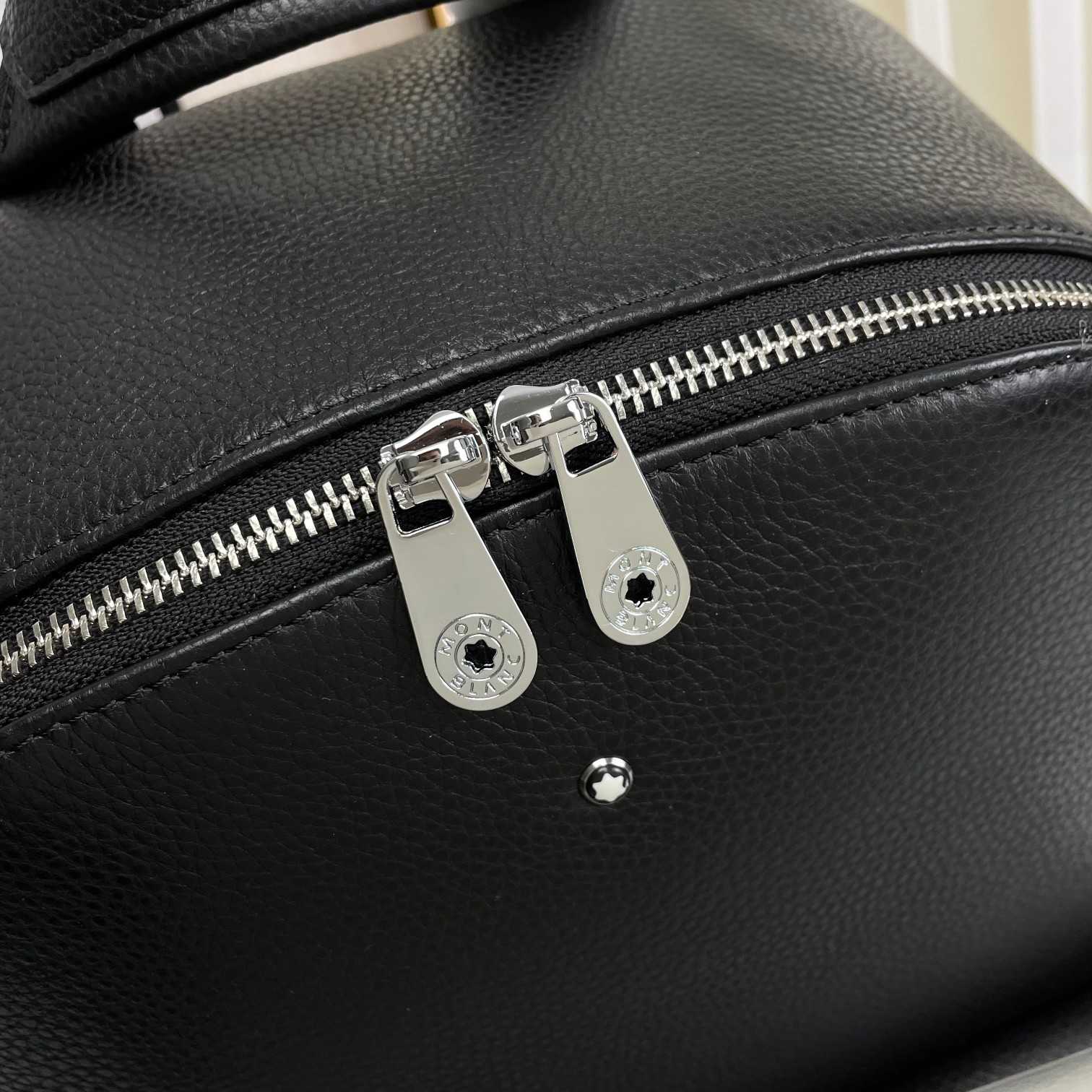 Montblanc Leather Backpack  (30x40x14cm) - DesignerGu
