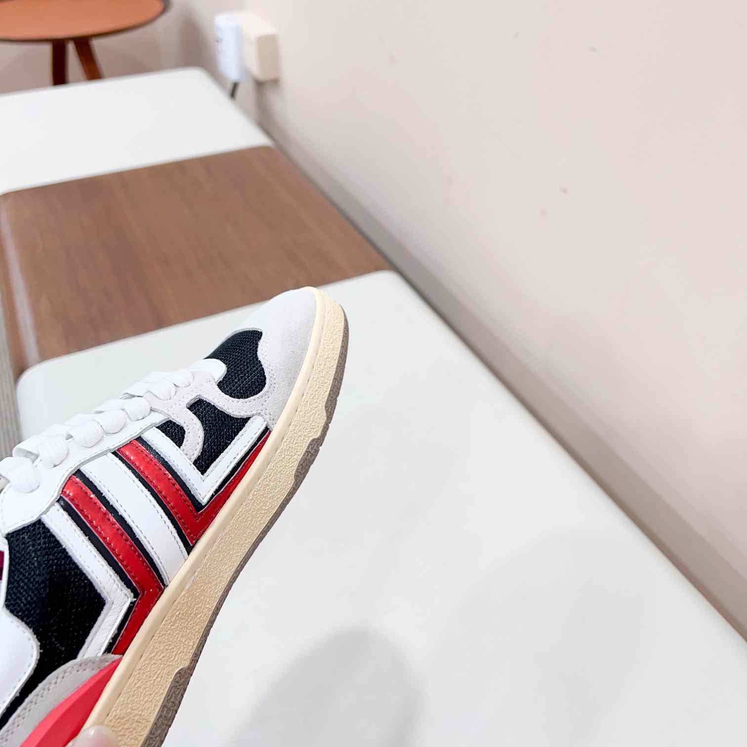 Lanvin Leather Low-top Clay Sneakers - 