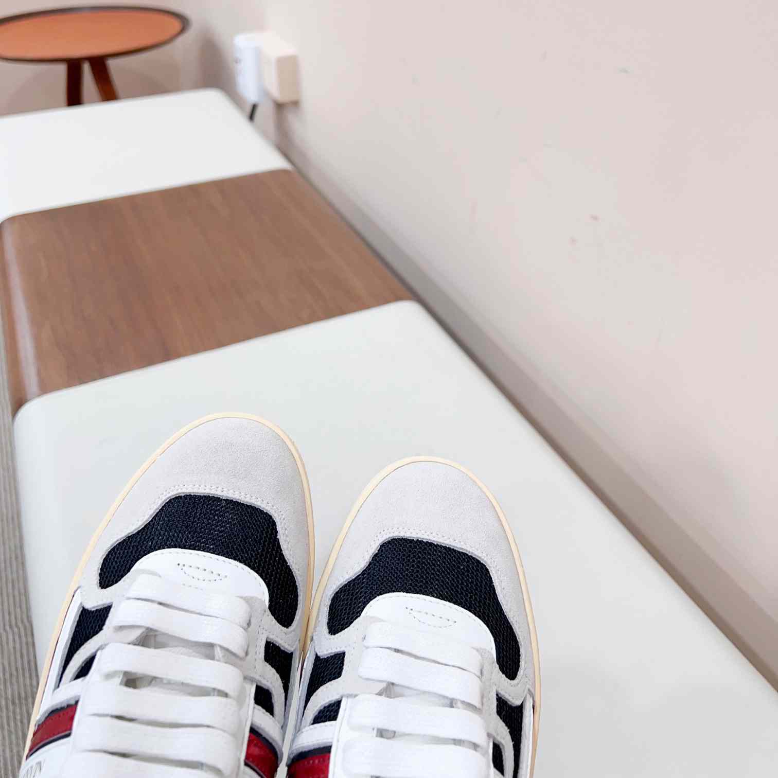 Lanvin Leather Low-top Clay Sneakers - 