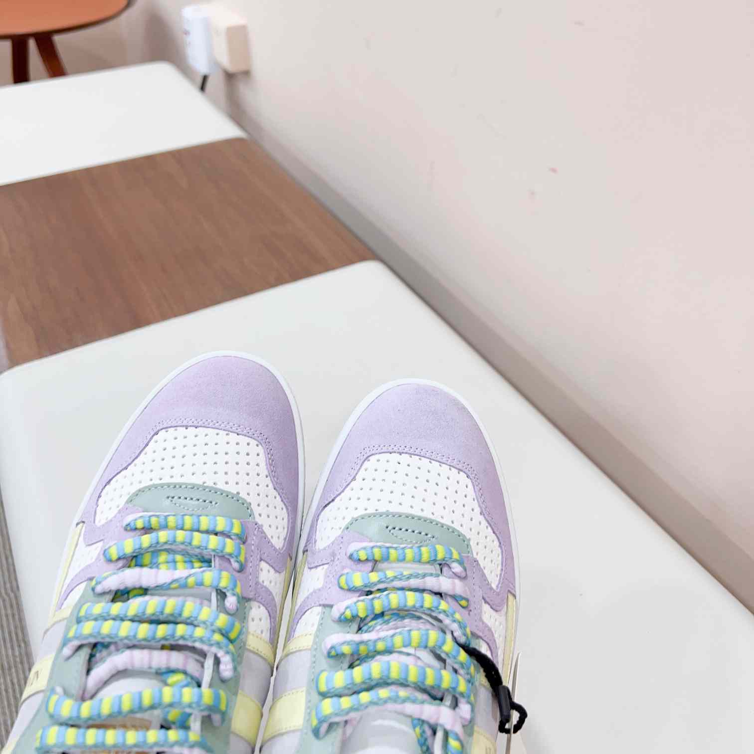 Lanvin Clay Colour-block Sneakers - 