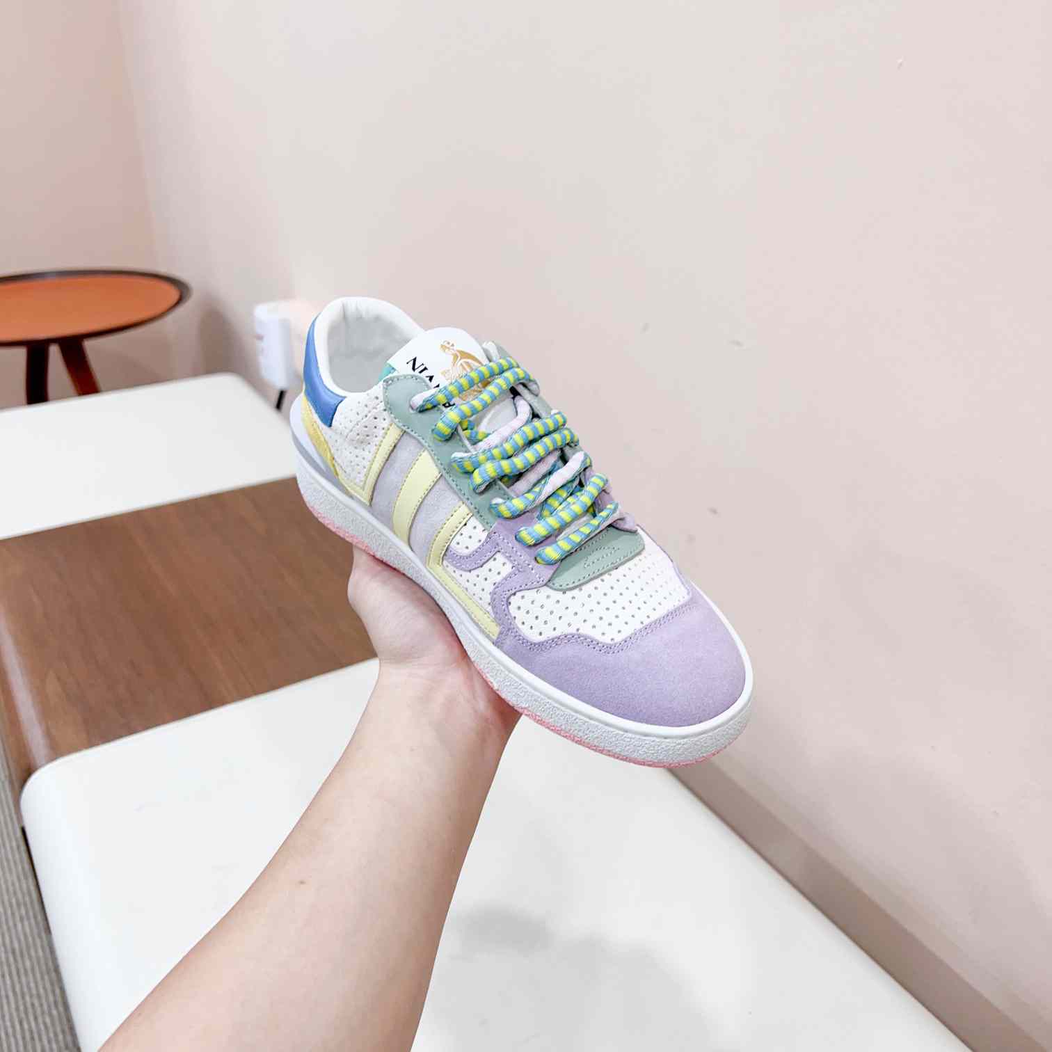 Lanvin Clay Colour-block Sneakers - 