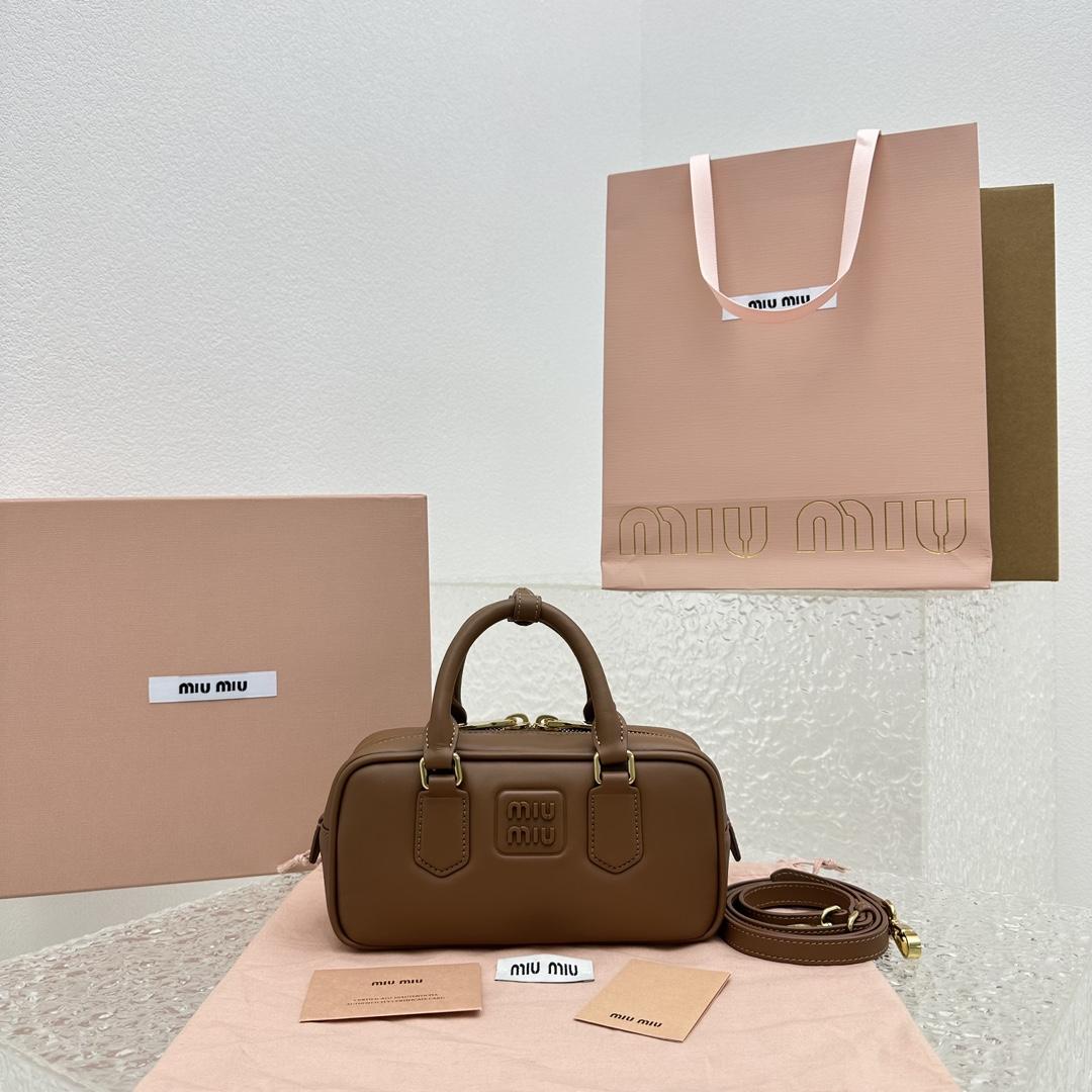 Miu Miu Arcadie Leather Bag - 