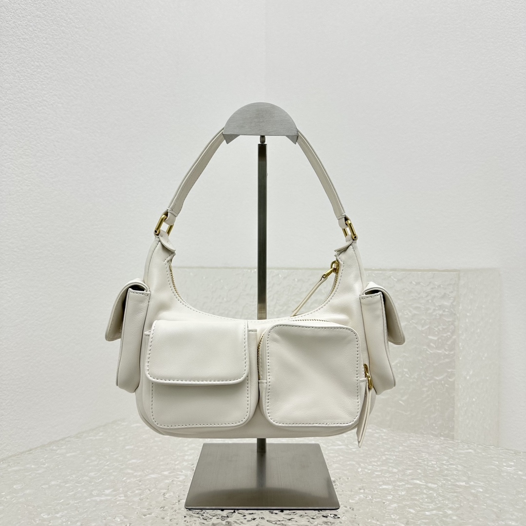 Miu Miu Nappa Leather Pocket Bag - 