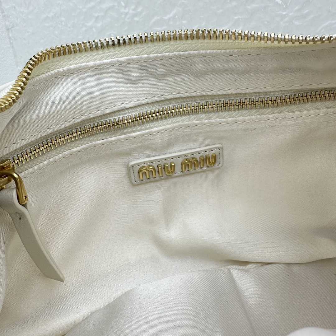 Miu Miu Nappa Leather Pocket Bag - 
