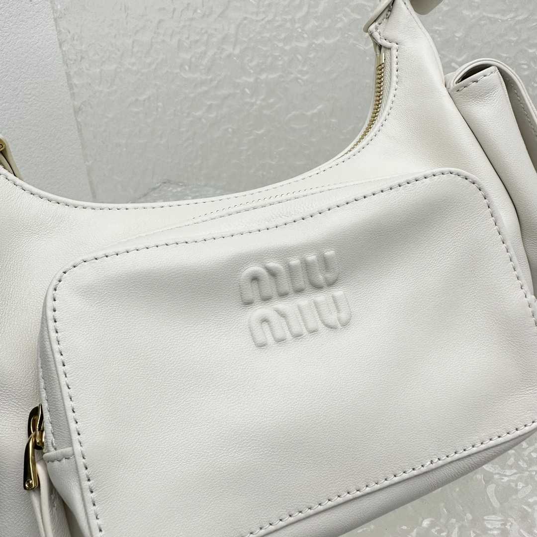 Miu Miu Nappa Leather Pocket Bag - 