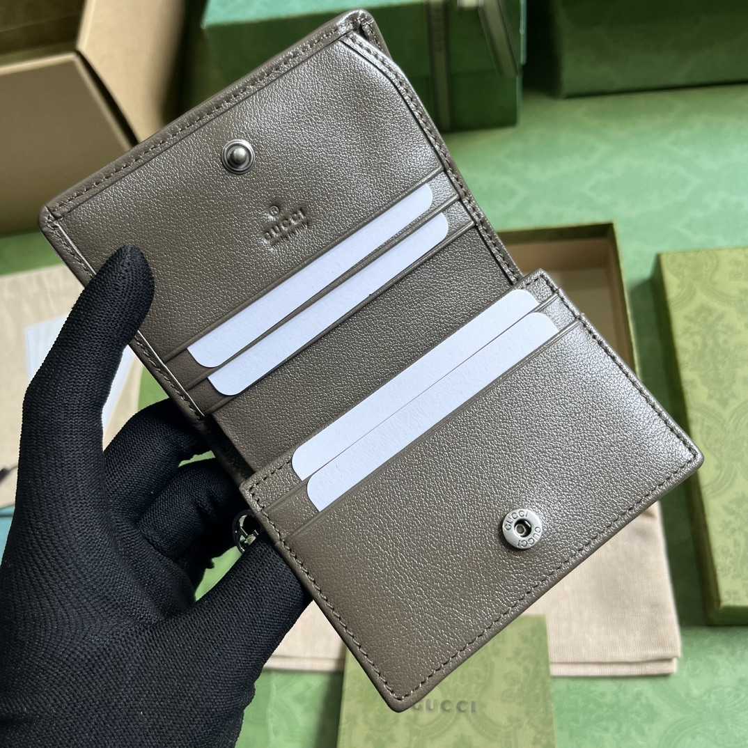 Gucci Blondie Card Case Wallet (8.5x 11x 3cm) - DesignerGu