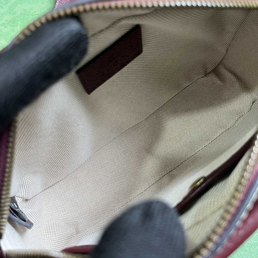 Gucci Mini GG Canvas Mini Shoulder Bag (21.5x 14x 7cm) - 