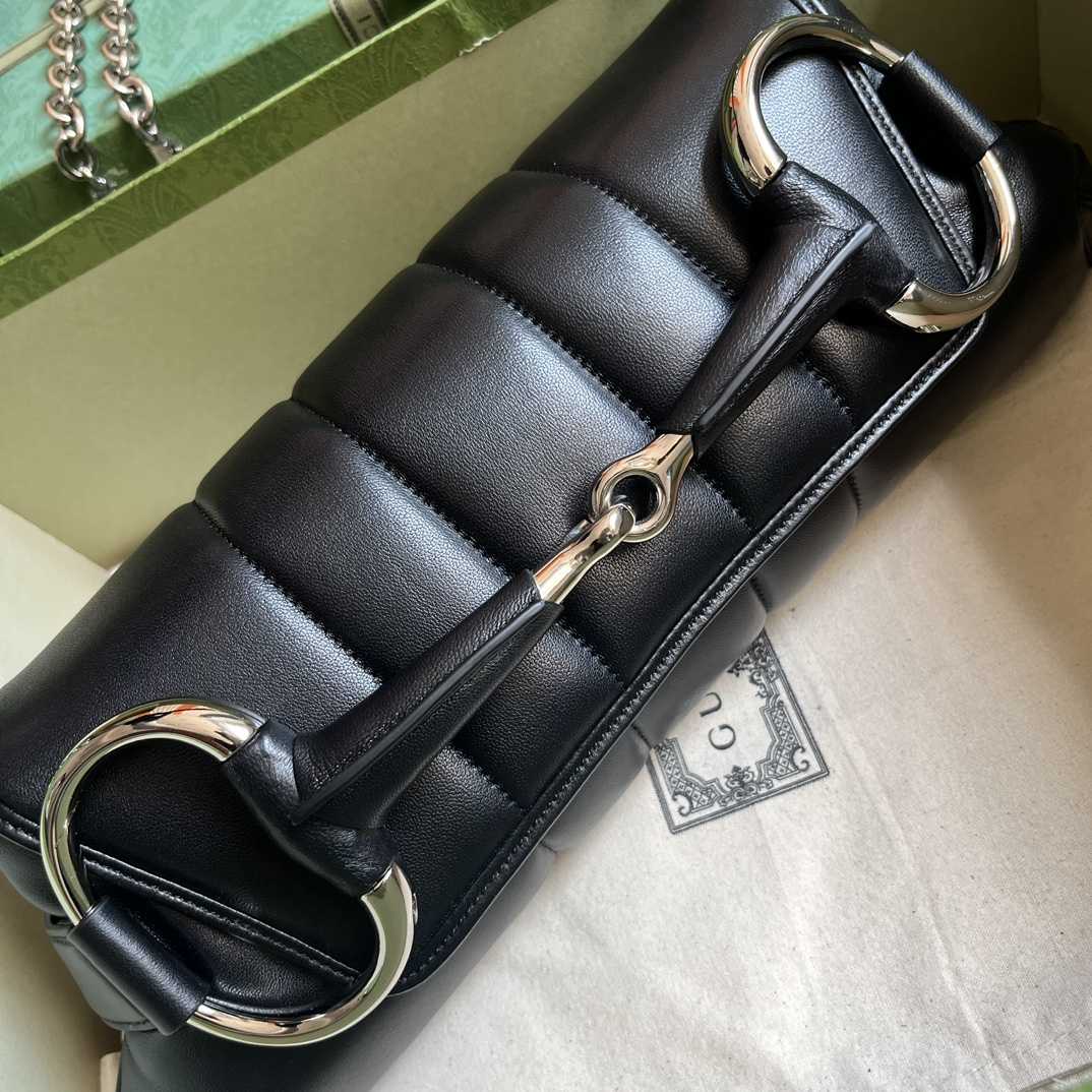Gucci Horsebit Chain Medium Shoulder Bag (38x 15x 16cm) - 