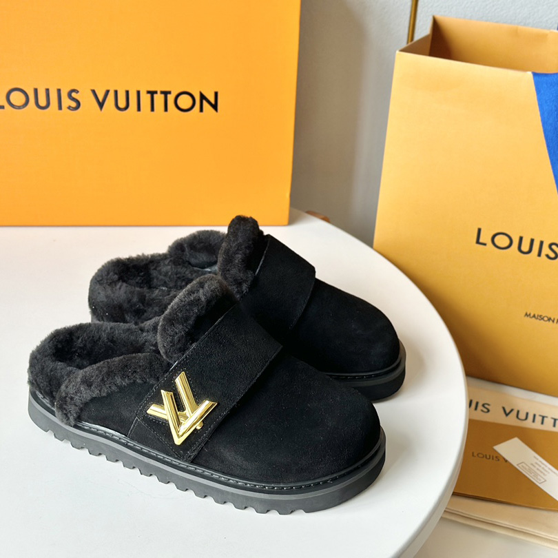 Louis Vuitton LV Cosy Flat Comfort Clog - DesignerGu