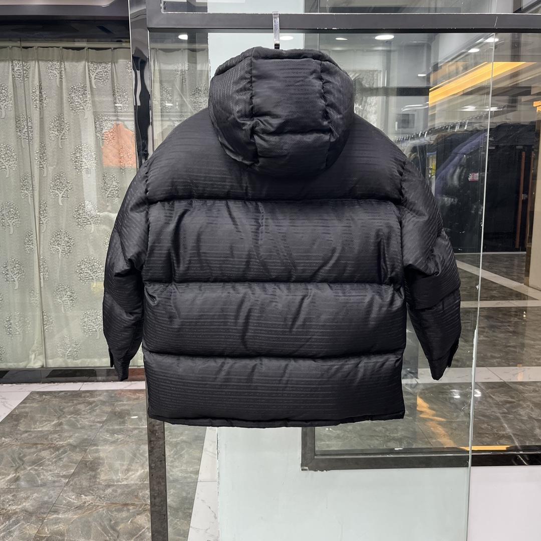 Prada Re-Nylon Hooded Down Jacket - 