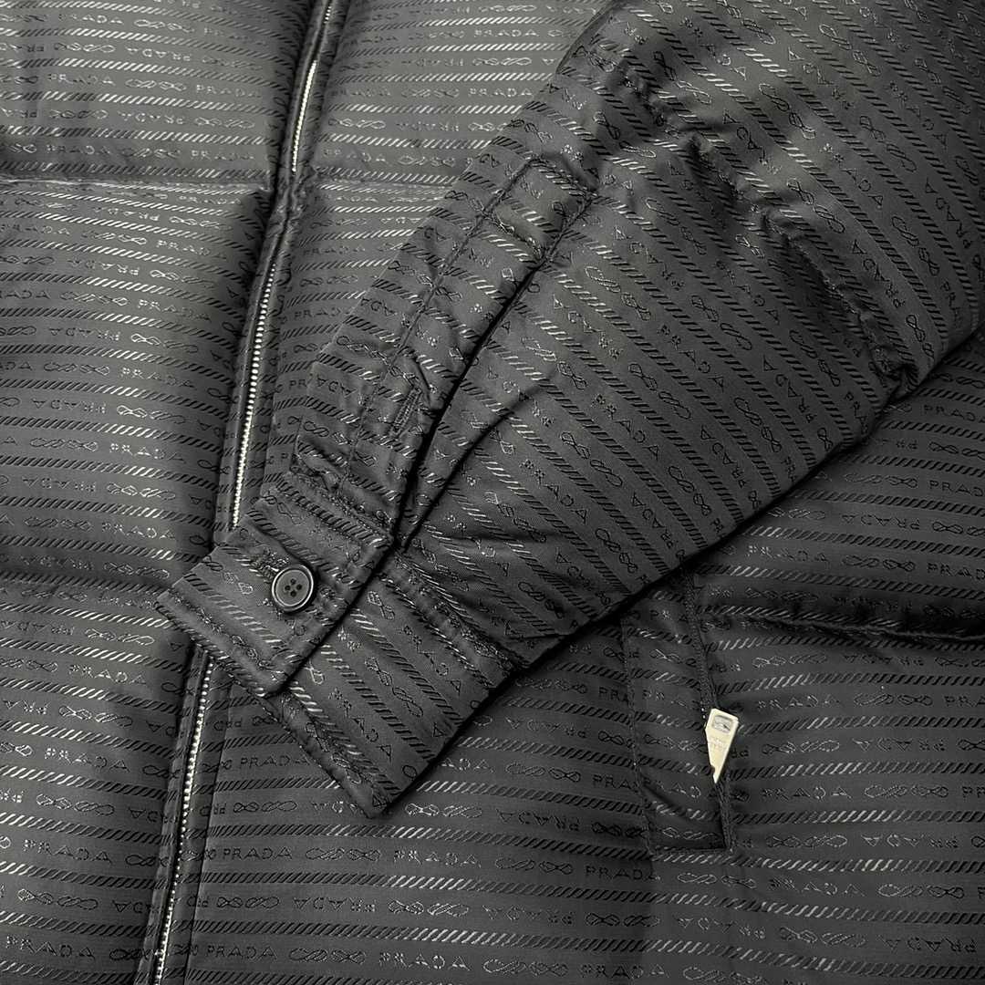 Prada Re-Nylon Hooded Down Jacket - 