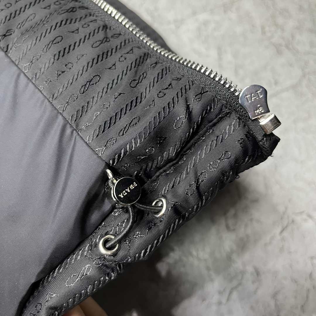 Prada Re-Nylon Hooded Down Jacket - 